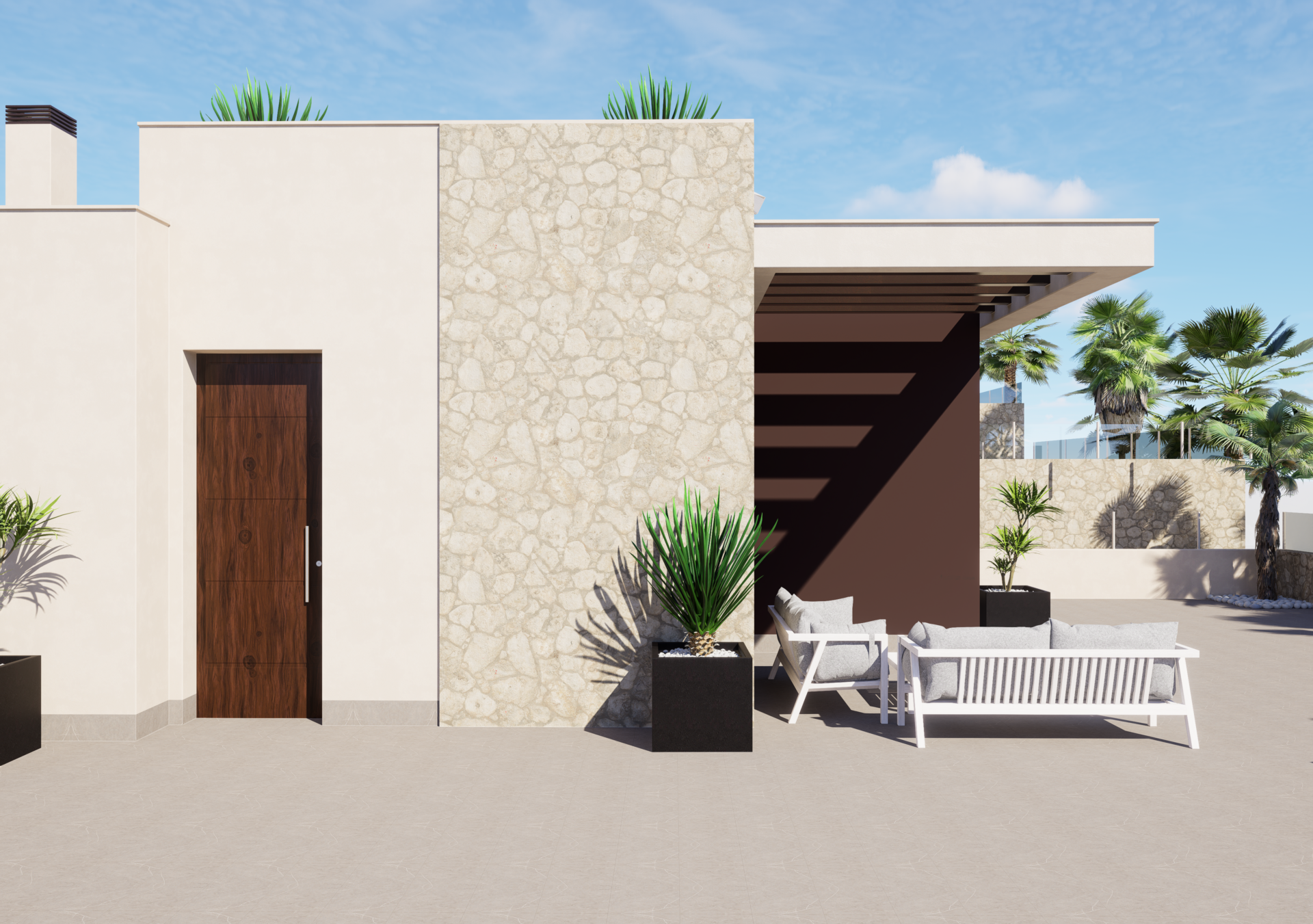 Villa de obra nueva con piscina privada en Ciudad Quesada, Costa Blanca (Aura II)