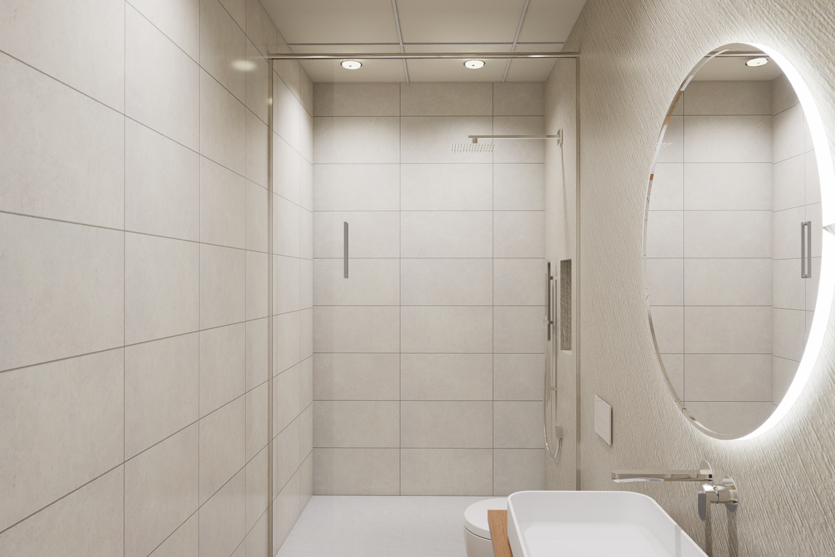Bathroom of the two-storey new-build villa, Aura I Ciudad Quesada